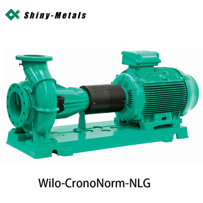 Single Stage Low Pressure Centrifugal Baseplate Pump Double Suction Wilo CronoNorm NLG