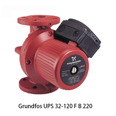 Grundfos UPS 32-120 F B 220 For Heating Three Speed Circulator Pump Equipped With Corrosion-resistant Bronze Pump Casing For Hot Water Circulation