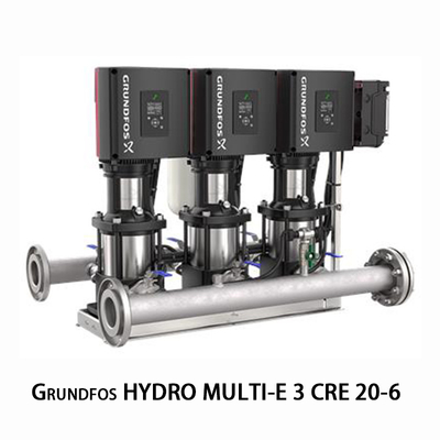 Grundfos HYDRO MULTI-E 3 CRE 20-6 WasserversorgungseinheitBoosting-Einheit Grundfos Hydro Multi-E Booster-Sets sind für die Übertragung und Drucksteigerung von sauberem Wasser konzipiert.