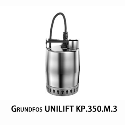 Grundfos Submersible Rainwater Pump With Large Capacity And Maximum Operating Pressure Of 6 Bar UNILIFT KP.350.M.3 Type