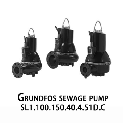 SL1.100.150.40.4.51D.C Sewage Pump For Industrial Waste Water Rated Flow Rate 195 L/S Maximum Working Pressure 10bar