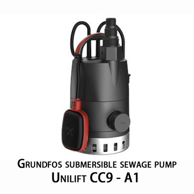 Single Stage Submersible Pump For Clean And Greywater Pumping 50 Hz Power Supply Frequency 1.88 L/S Rated Flow Rate
