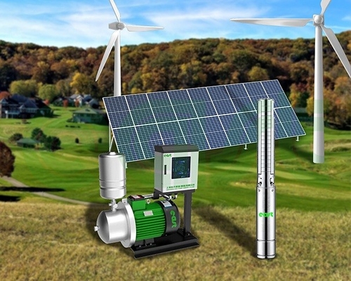 East Photovoltaic Water Pump Supply System, Solar Driven Water Pump Used for Animal Husbandry and Farmland Irrigation