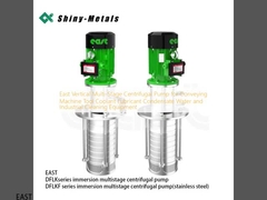 Pompes centrifuges à plusieurs étages verticales orientales pour le transport de machines-outils liquide de refroidissement lubrifiant condensat eau et équipement de nettoyage industriel