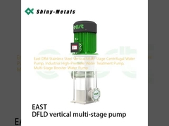 East Dfld Stainless Steel Vertical Multi-Stage Centrifugal Water Pump, Industrial High-Pressure Water Treatment Pump, Multi-Stage Booster Water Pump
