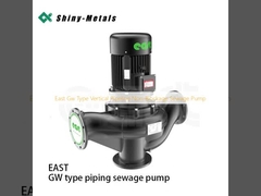 East Gw Type Vertical Pipeline Non-Blockage Sewage Pump