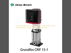 Grundfos Crflex Vertical Multi-Stage Pump Used for Solar Powered Water Supply in Residential Buildings