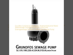 Grundfos Commercial Wastewater Treatmentindustrial Waste Watersewage Transportationflood Control and Drainagesewage Treatment Submersible Sewage Pump