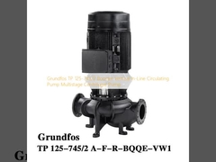 Grundfos TP 125-745/2 Booster Vertical in-Line Circulating Pump Multistage Centrifugal Pump