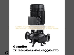 Grundfos TP 200-660/4 Standard Electric Single Stage Vertical in-Line Centrifugal Booster Pump for Water Transfer