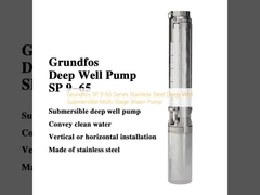Grundfos SP 9-65 Series Stainless Steel Deep Well Submersible Multi-Stage Water Pump